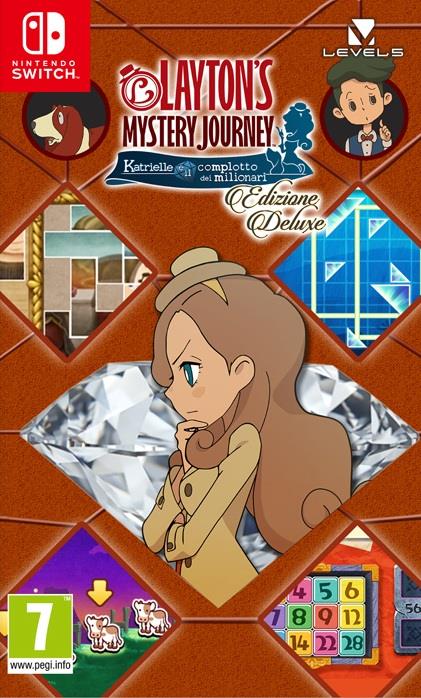 NINTENDO Layton's Mystery Journey: Katrielle e il complotto dei milionari per Nintendo Switch versione Deluxe